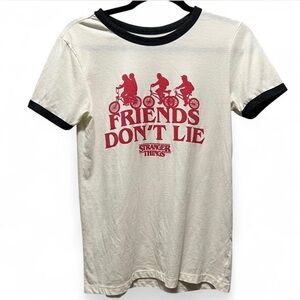 Netflix Stranger Things Red Graphic Tee
